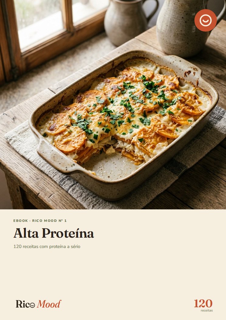 Cover of High Protein — 120 recipes with real protein (Portuguese edition)