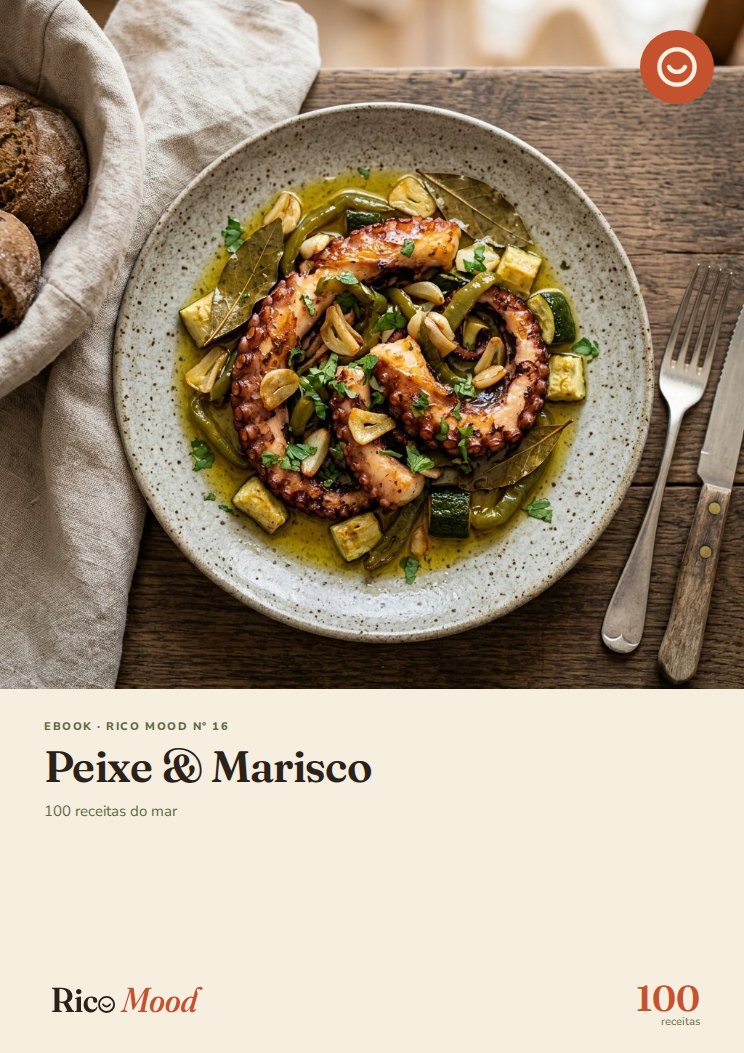 Capa de Peixe & Marisco — 100 receitas do mar
