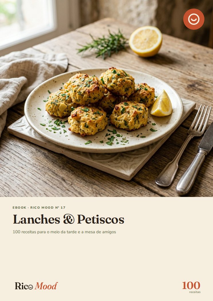Capa de Lanches & Petiscos — 100 receitas para o meio da tarde e a mesa de amigos