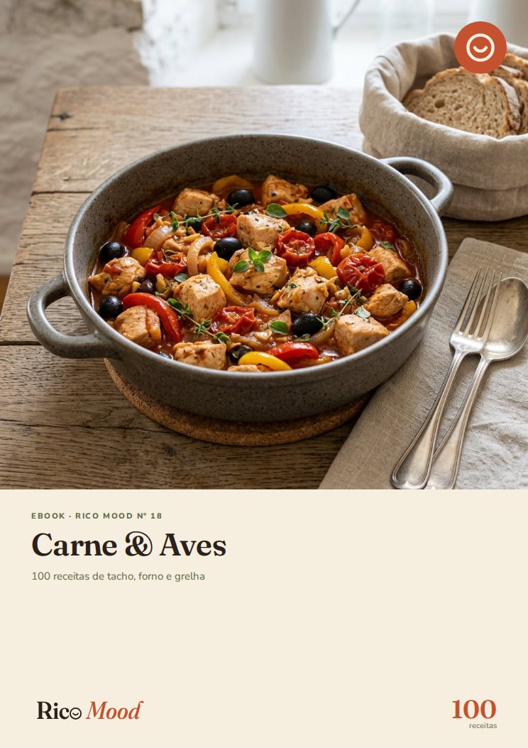 Capa de Carne & Aves — 100 receitas de tacho, forno e grelha
