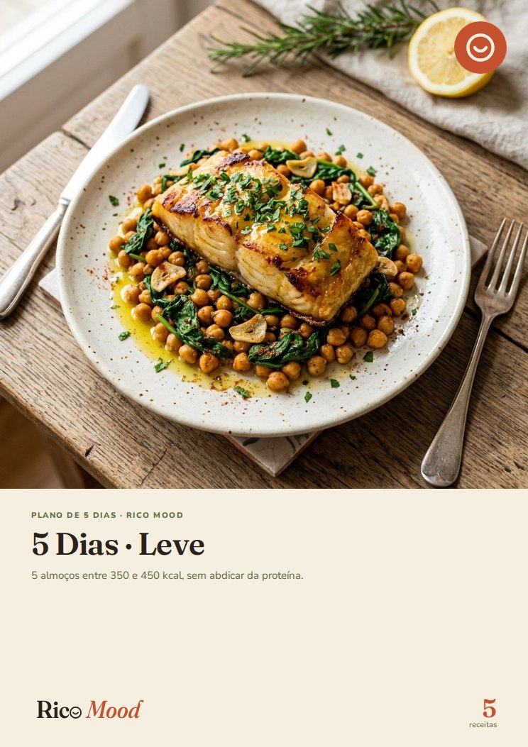 Cover of 5-Day Plan · Light (Portuguese edition)